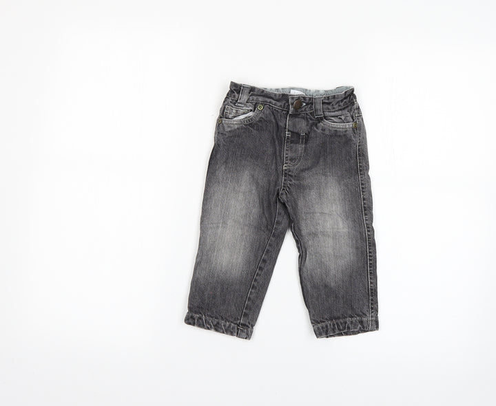 Mini Club Baby Grey Jeans Size 9-12 Months