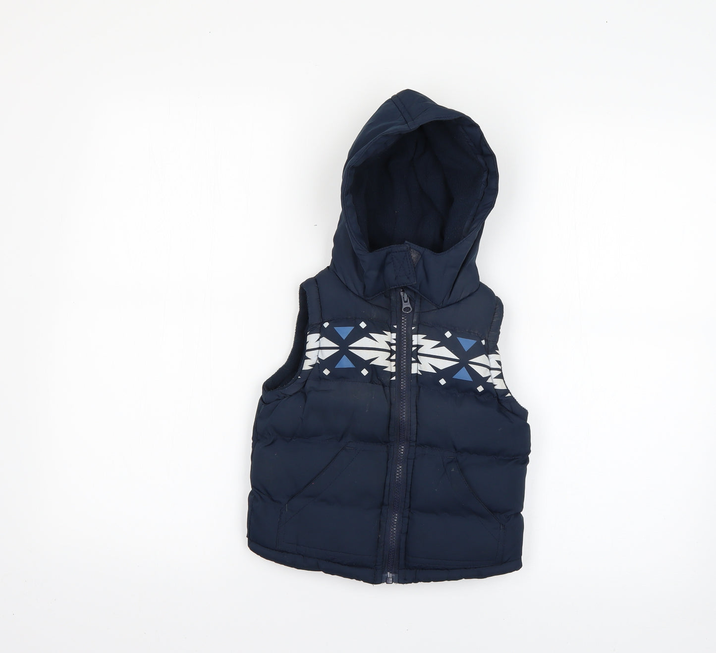 Rebel Baby Blue   Gilet Coat Size 18-24 Months