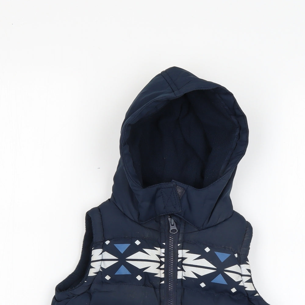 Rebel Baby Blue   Gilet Coat Size 18-24 Months
