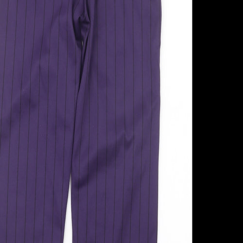 The Joker Boys Purple   Capri Trousers Size 8-9 Years - Batman Fancy Dress