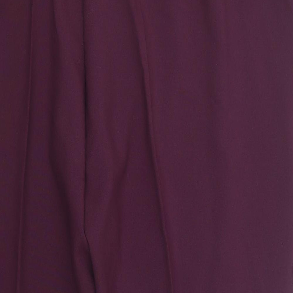 Wardrobe Womens Purple   Trousers  Size 26 L29.5 in
