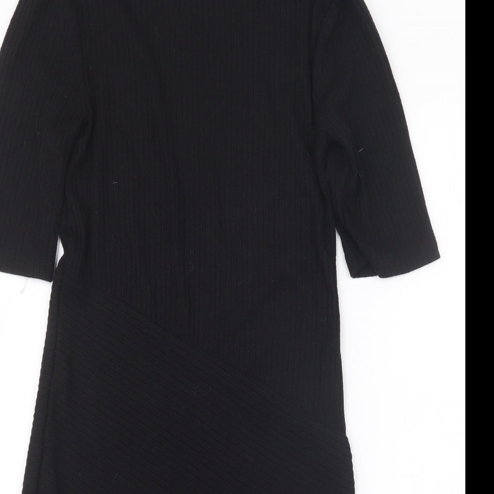 River Island Womens Black   Jumper Dress  Size 10
