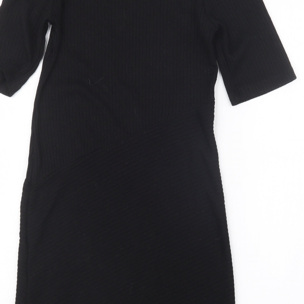 River Island Womens Black   Jumper Dress  Size 10