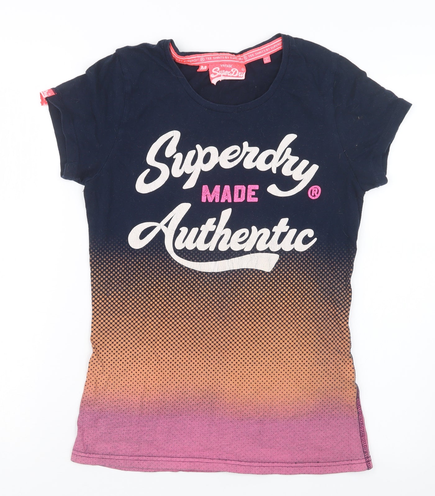 Superdry Womens Blue   Basic T-Shirt Size M