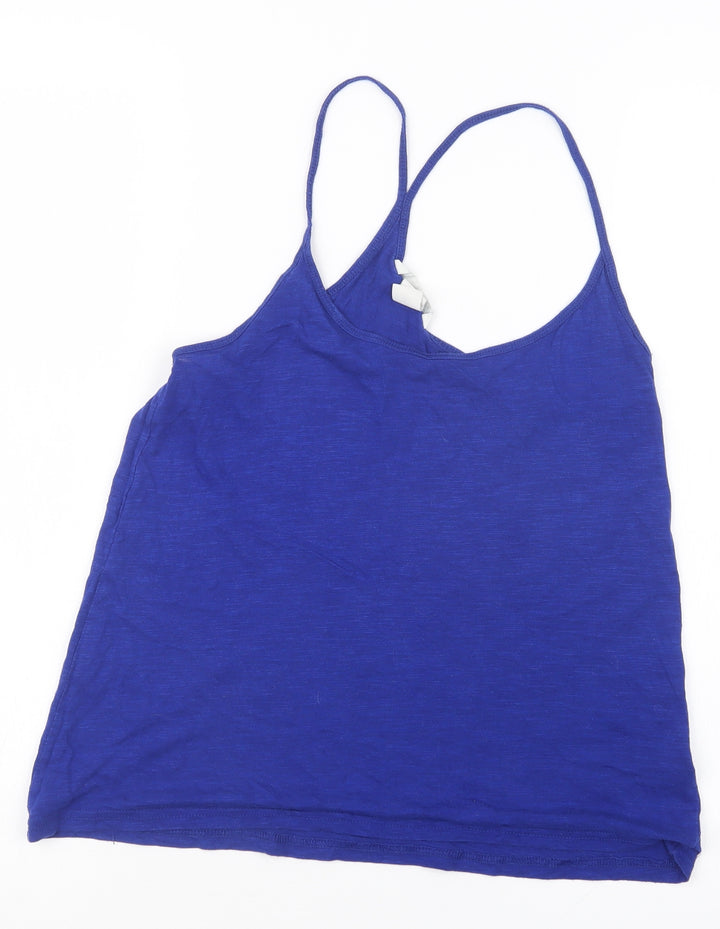 H&M Womens Blue Basic Tank Size XS