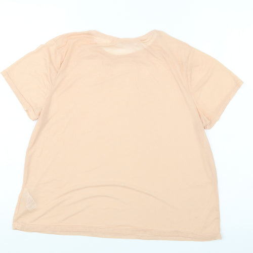 Missguided Womens Pink   Basic T-Shirt Size 8