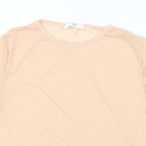 Missguided Womens Pink   Basic T-Shirt Size 8