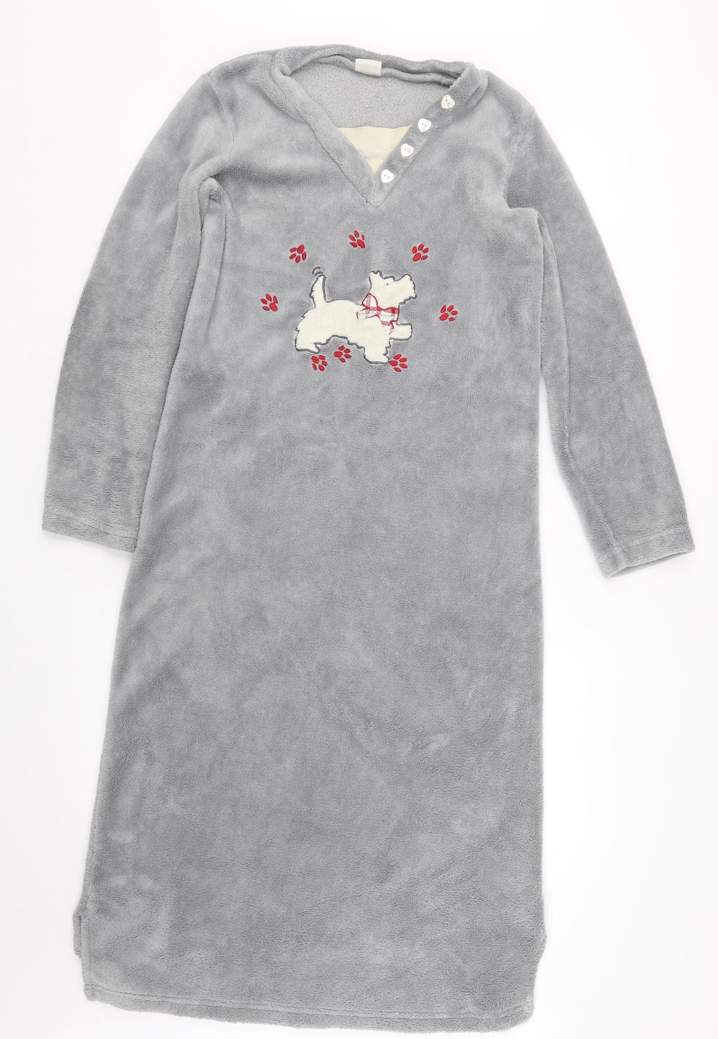 Damart Womens Grey Geometric  Top One Piece Size XS