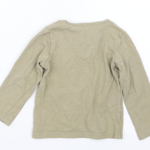 TU Boys Green   Basic T-Shirt Size 12-18 Months
