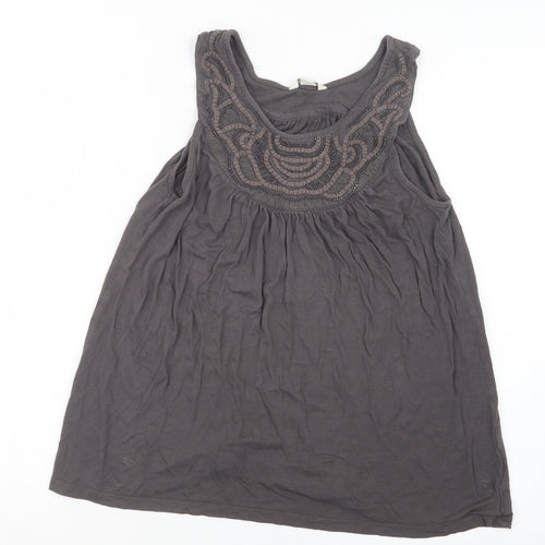 Monsoon Womens Brown   Basic Tank Size 10