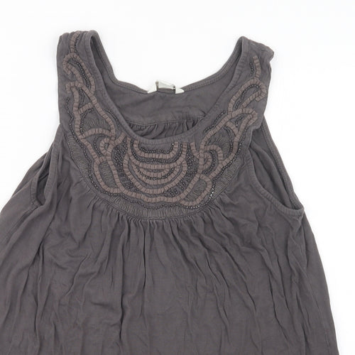 Monsoon Womens Brown   Basic Tank Size 10