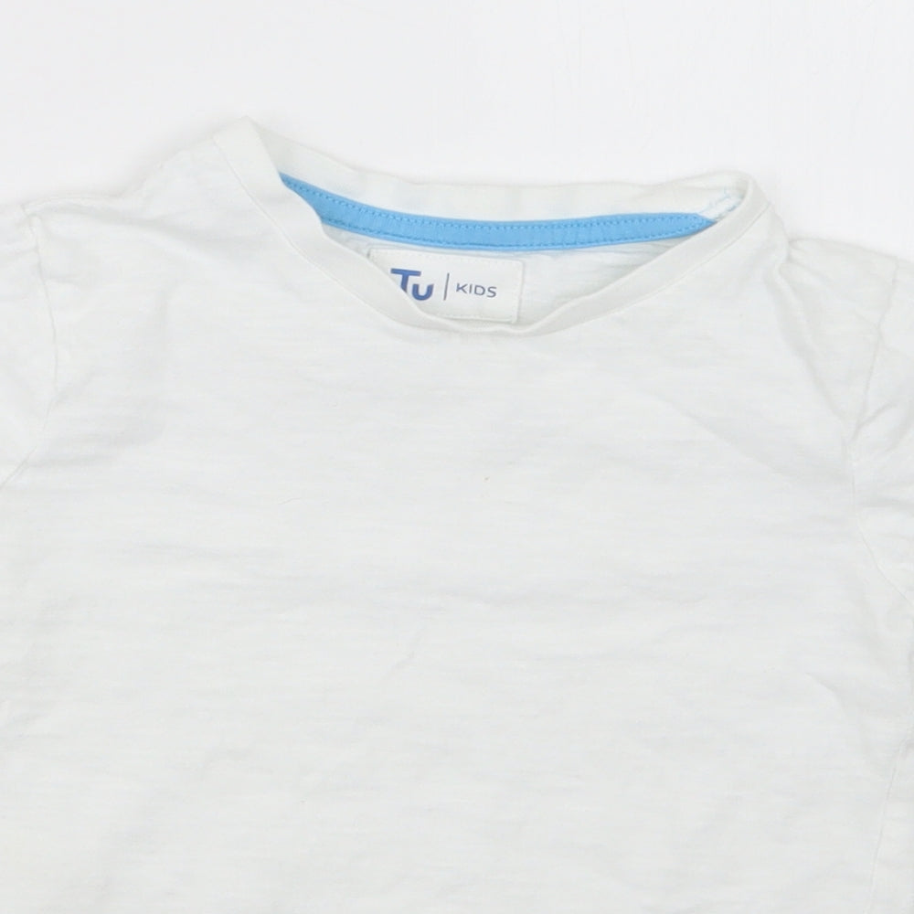 TU Baby White   Basic T-Shirt Size 18-24 Months