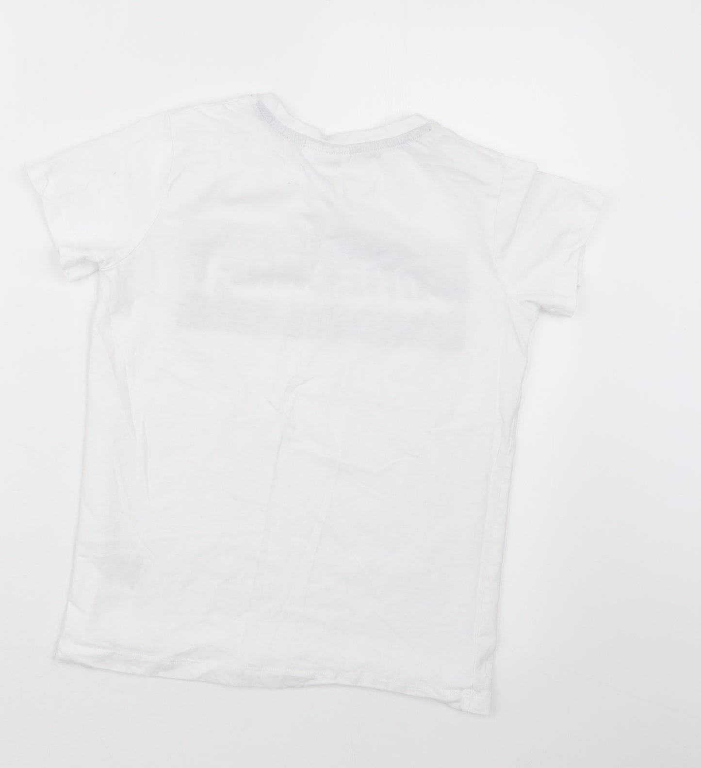 Minecraft Boys White   Basic T-Shirt Size 11-12 Years  - Minecraft