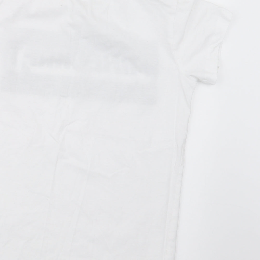 Minecraft Boys White   Basic T-Shirt Size 11-12 Years  - Minecraft