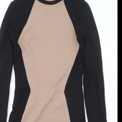 Divided by H&M Womens Black   T-Shirt Dress  Size 10