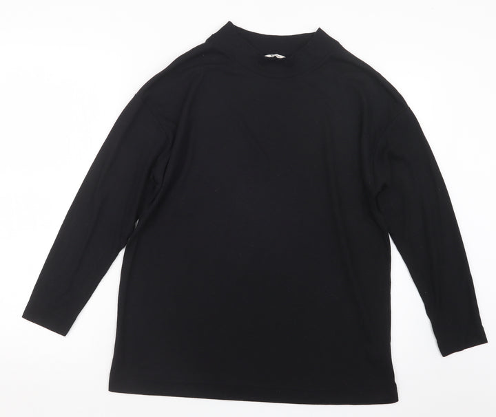 TU Womens Black   Basic T-Shirt Size 10