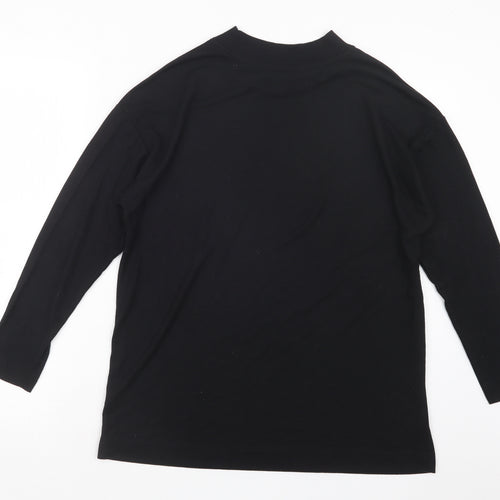TU Womens Black   Basic T-Shirt Size 10
