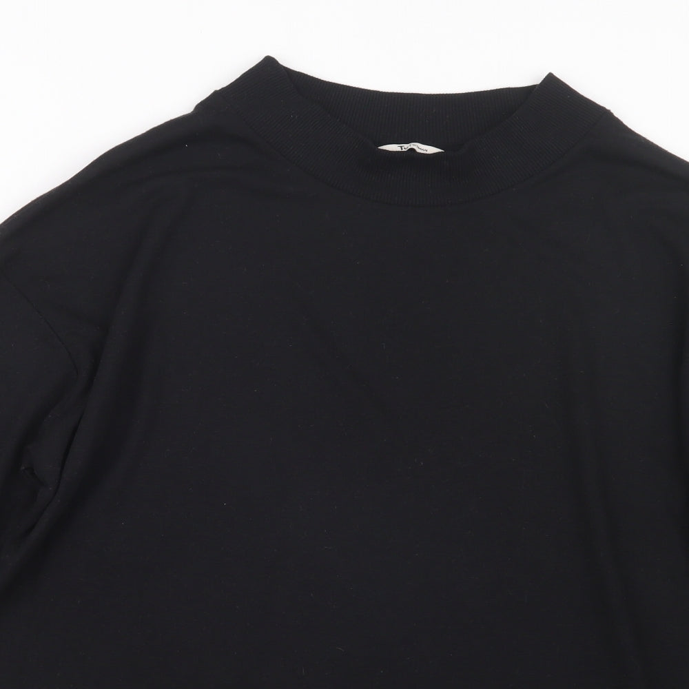 TU Womens Black   Basic T-Shirt Size 10