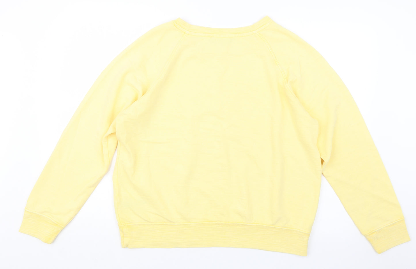 Marks and Spencer Womens Yellow   Pullover Jumper Size 16