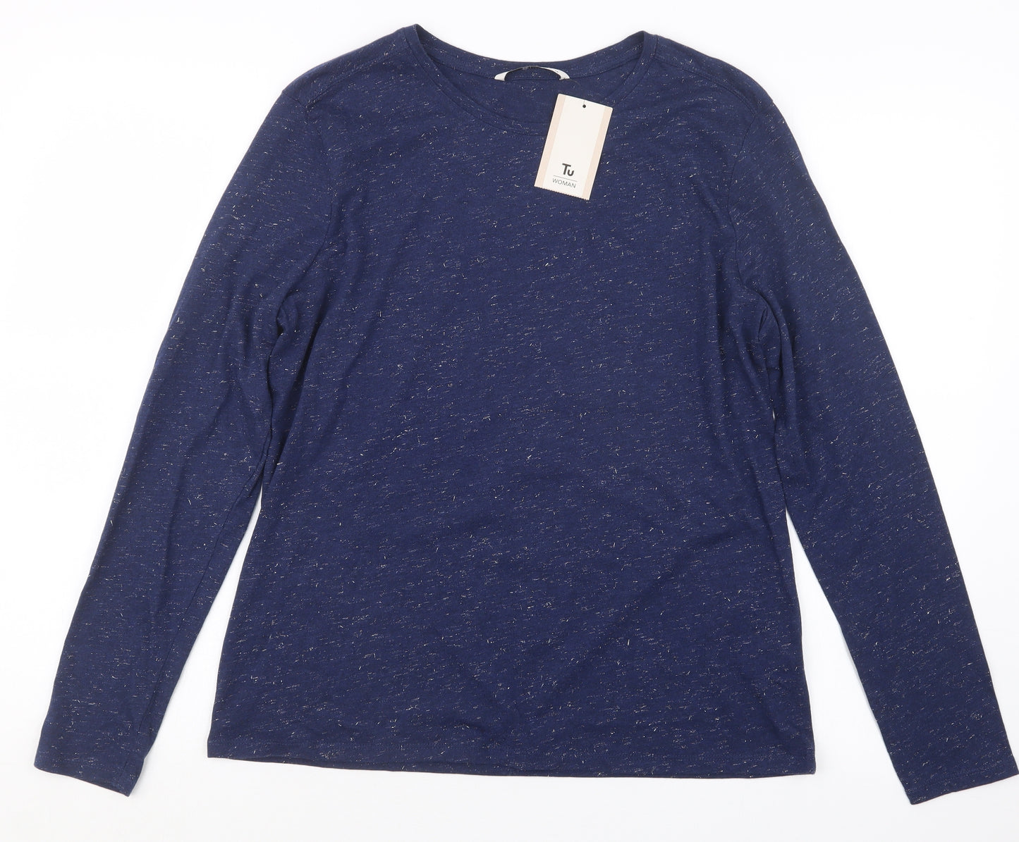 TU Womens Blue   Basic T-Shirt Size 14