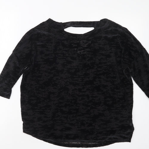 NEXT Womens Black   Basic T-Shirt Size 12