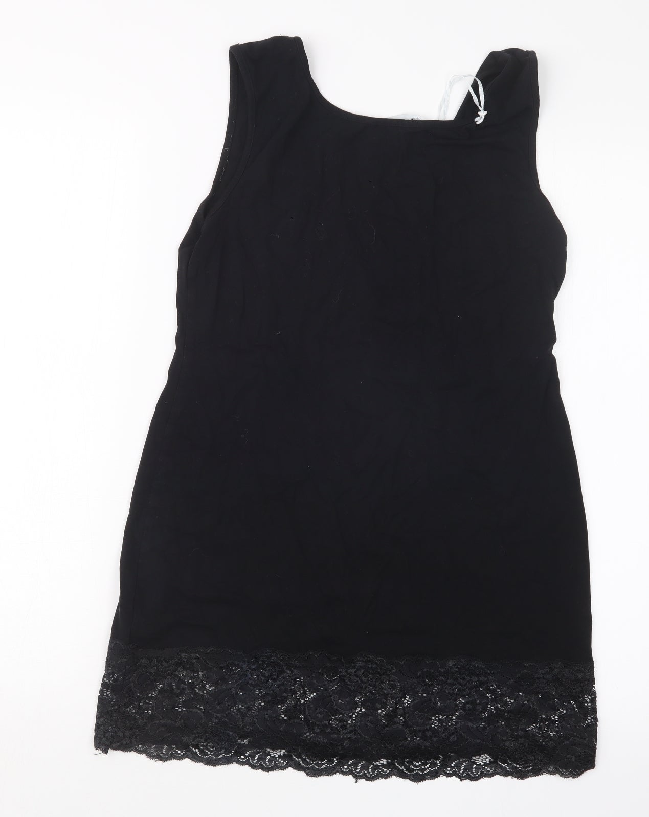 Deux Two Womens Black   Basic Tank One Size