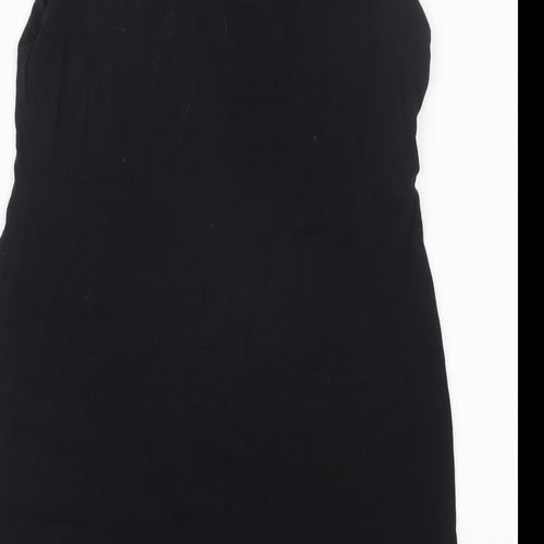 Deux Two Womens Black   Basic Tank One Size