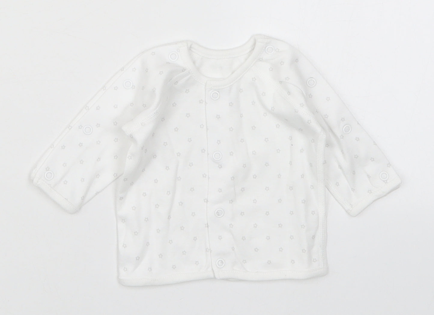 George Baby White   Cardigan Jumper One Size  - Stars