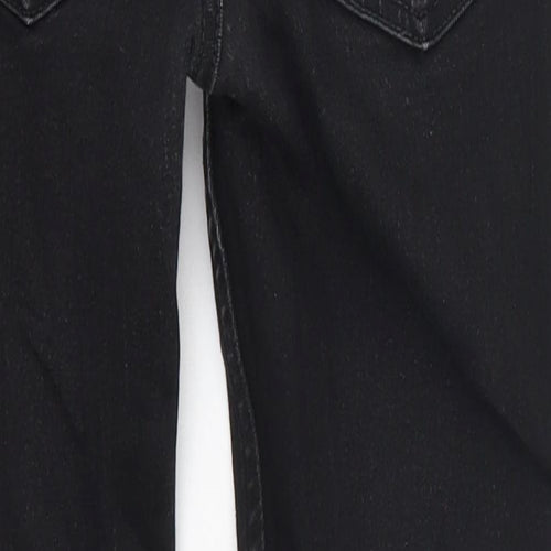 H&M Girls Black  Denim Skinny Jeans Size 10 Years
