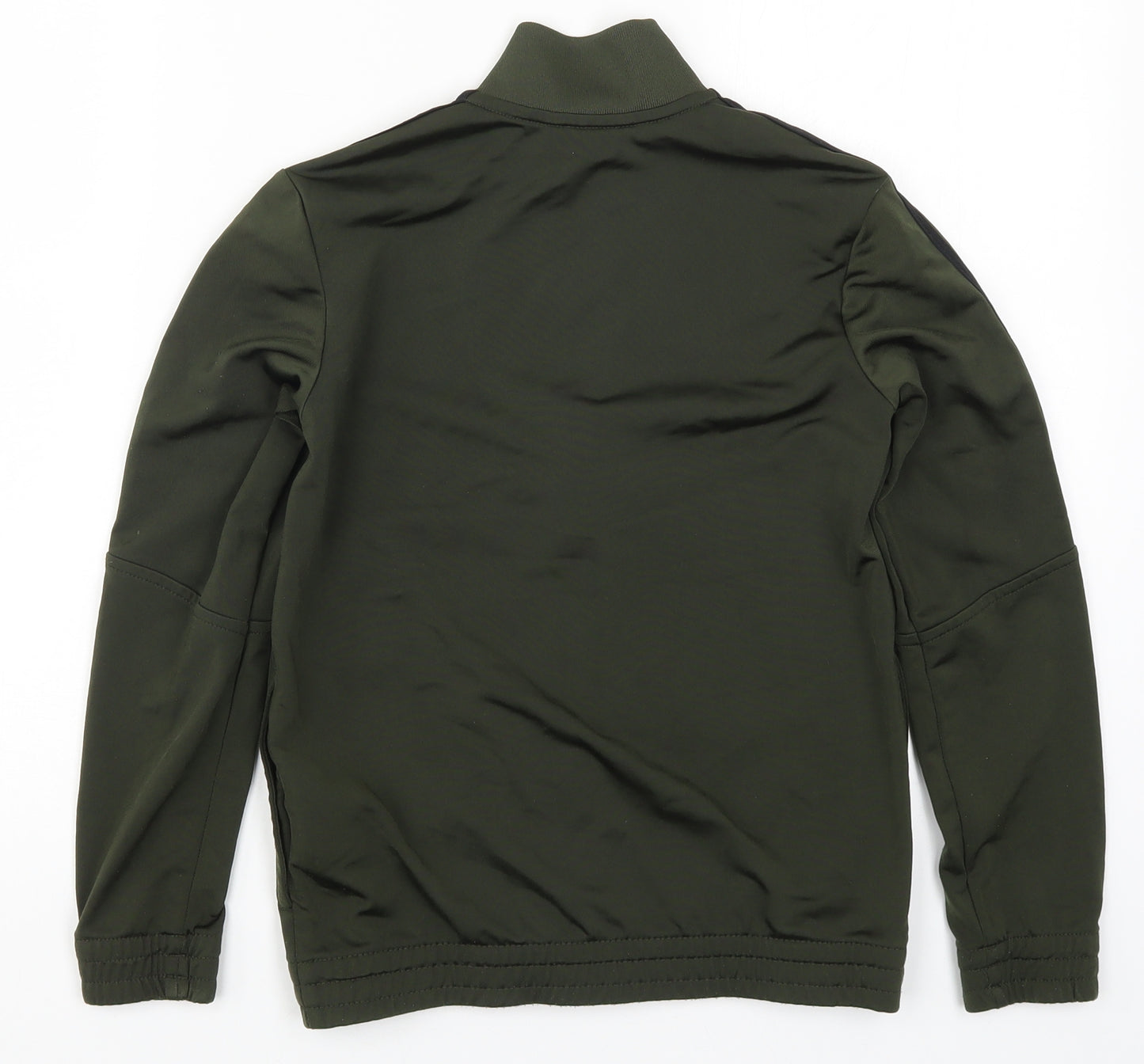 adidas Boys Green   Full Zip Sweatshirt Size 9-10 Years