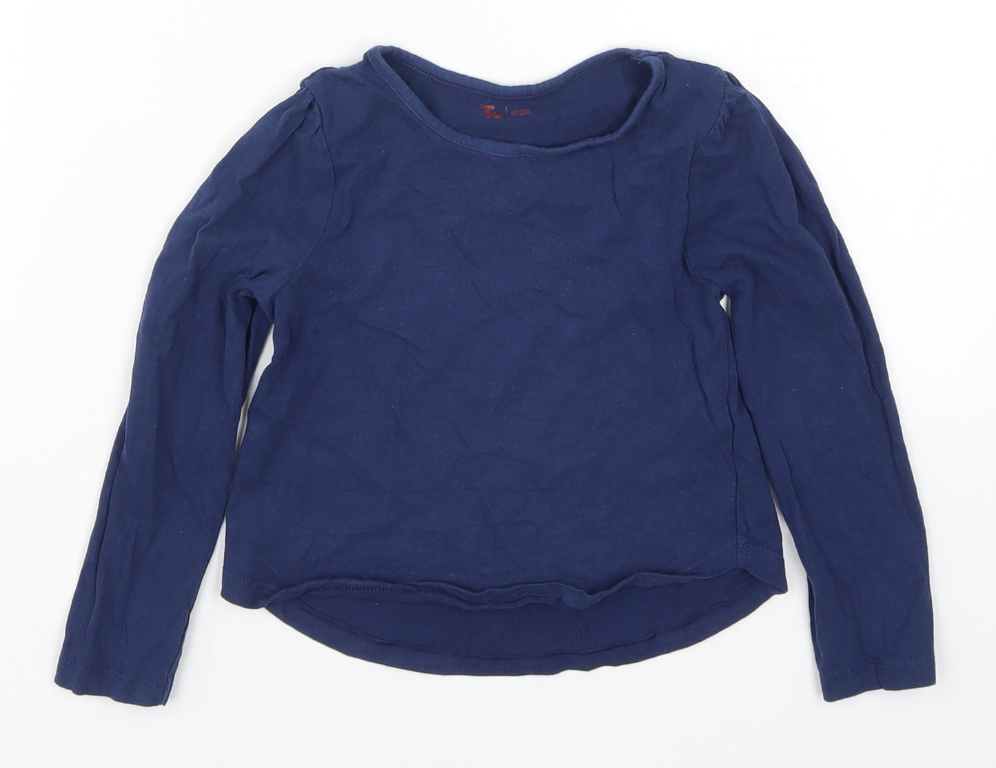 TU Boys Blue   Basic T-Shirt Size 4 Years