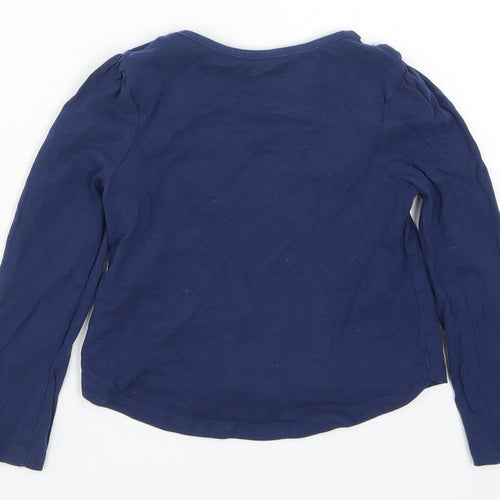 TU Boys Blue   Basic T-Shirt Size 4 Years