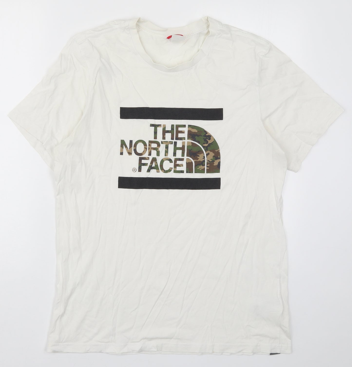 The North Face Mens White    T-Shirt Size L