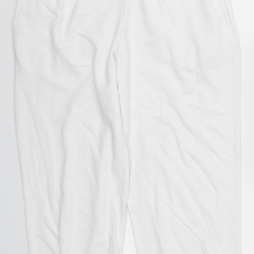 Jetty Womens White   Sweatpants Trousers Size M L26 in