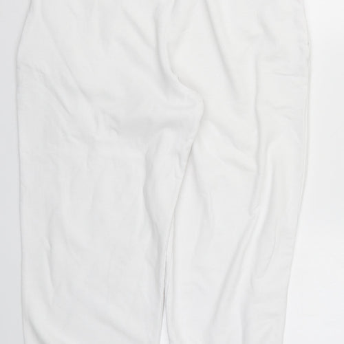 Jetty Womens White   Sweatpants Trousers Size M L26 in