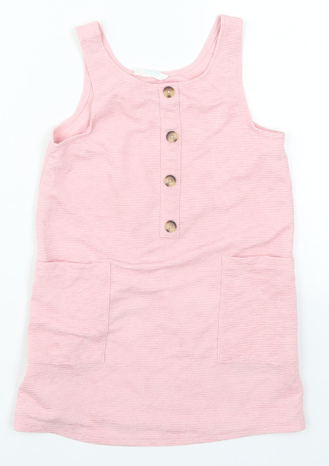 Primark Girls Pink   Tank Dress  Size 4-5 Years