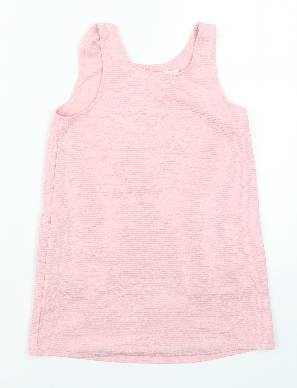 Primark Girls Pink   Tank Dress  Size 4-5 Years