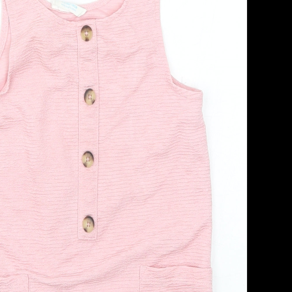 Primark Girls Pink   Tank Dress  Size 4-5 Years