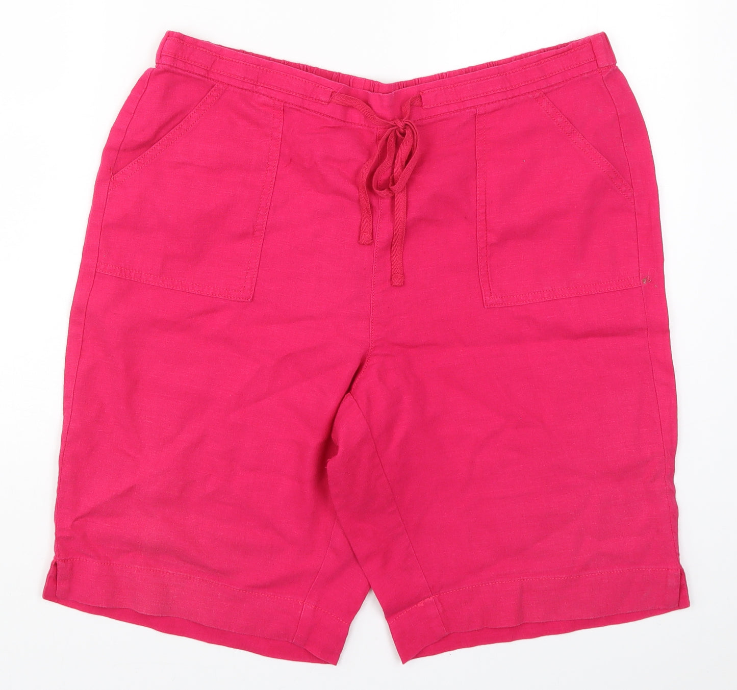 Bonmarché Womens Pink   Bermuda Shorts Size 16