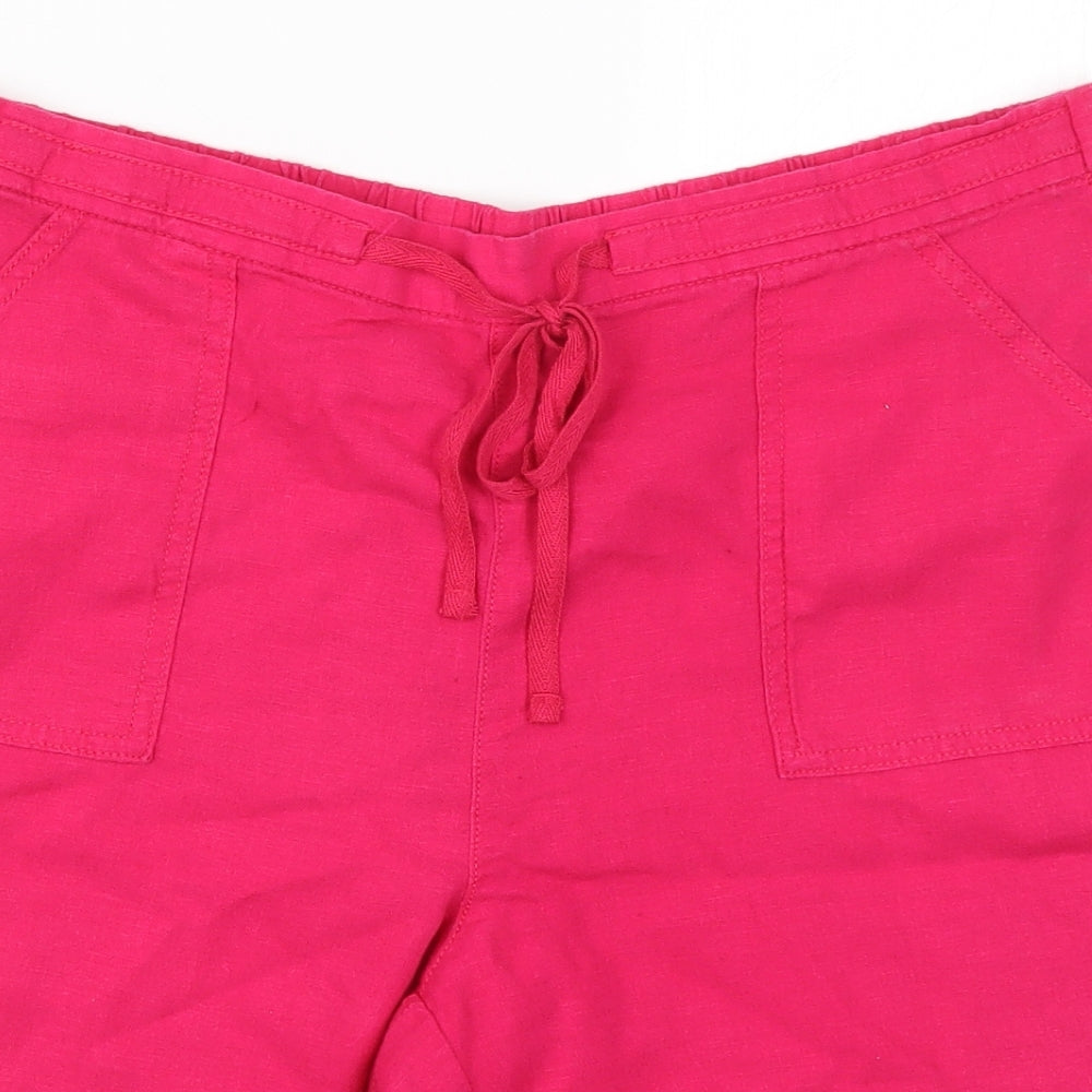 Bonmarché Womens Pink   Bermuda Shorts Size 16