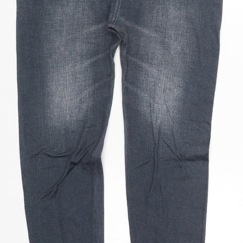 Trim & Slim Womens Blue   Carrot Leggings Size 30 in L28 in