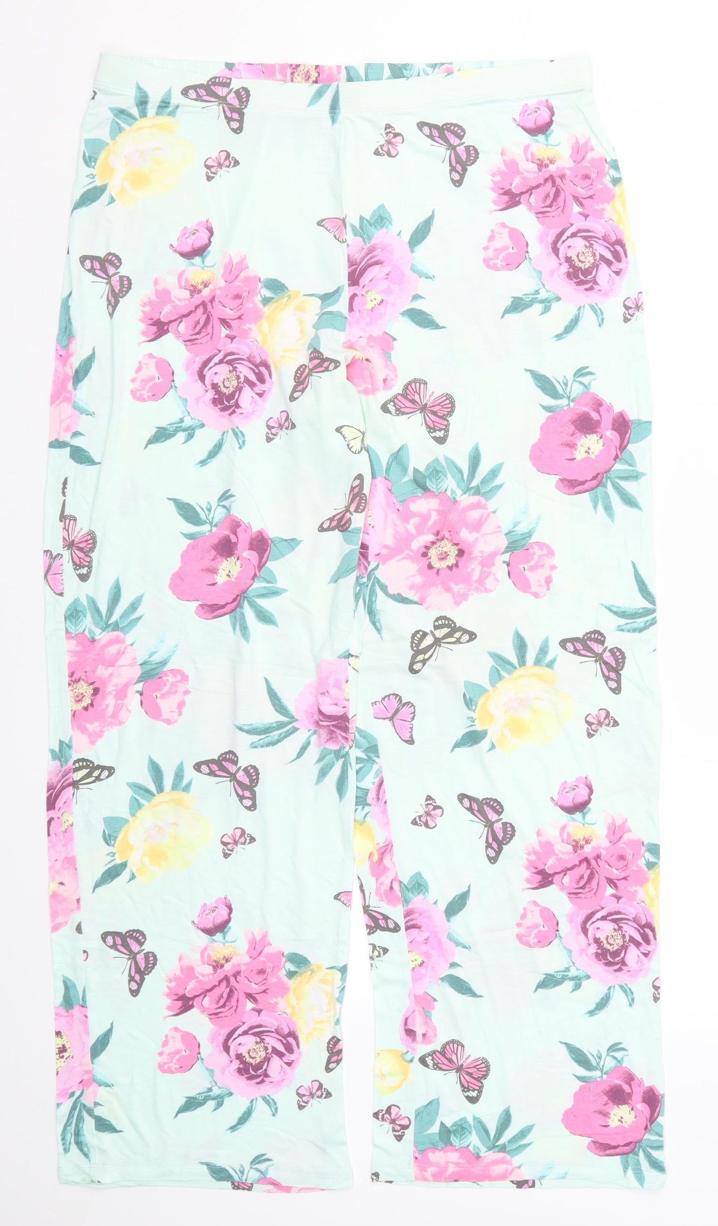 George Womens Multicoloured Floral  Trousers  Size 16 L30 in - Pyjama Pants