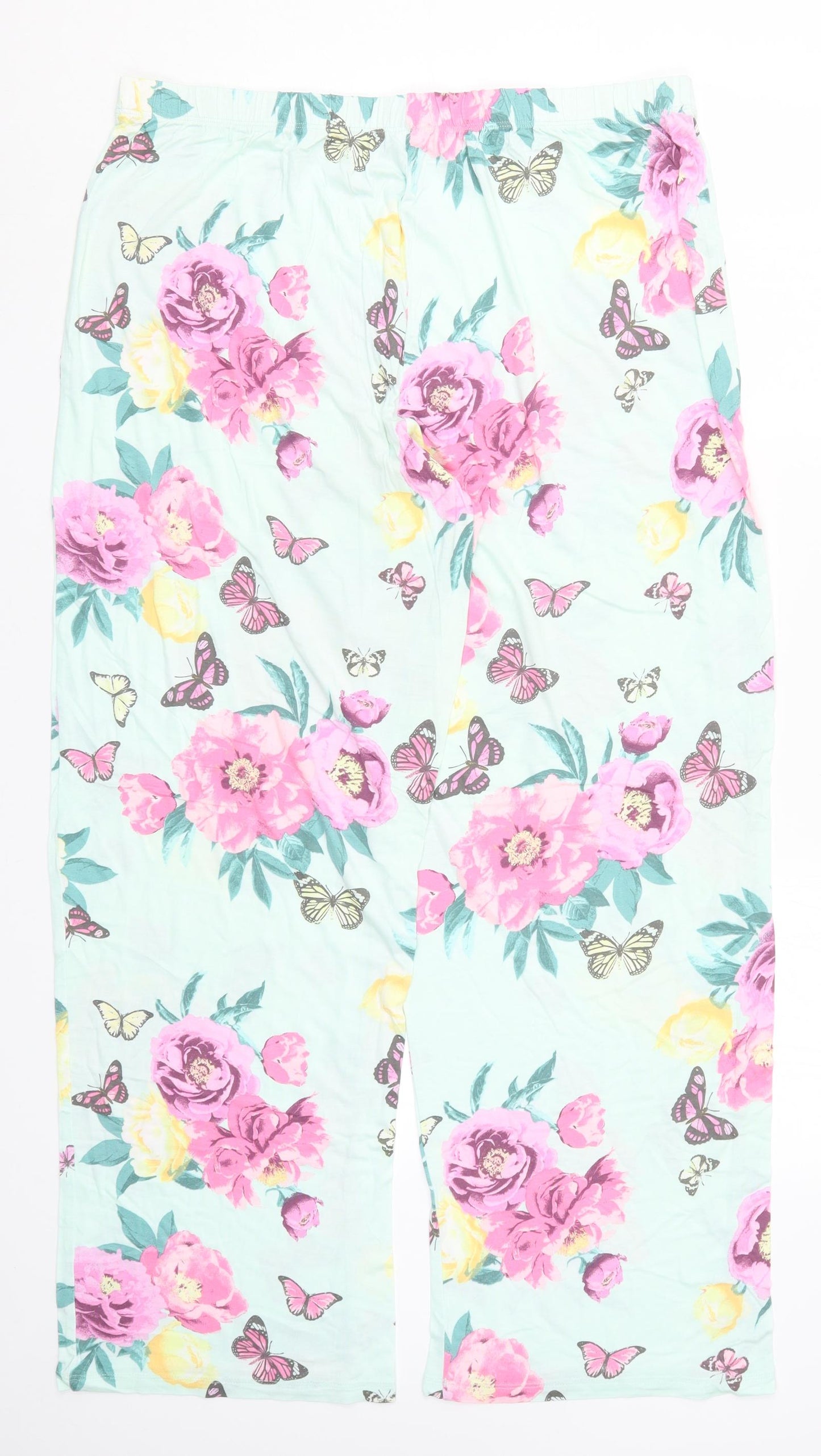 George Womens Multicoloured Floral  Trousers  Size 16 L30 in - Pyjama Pants
