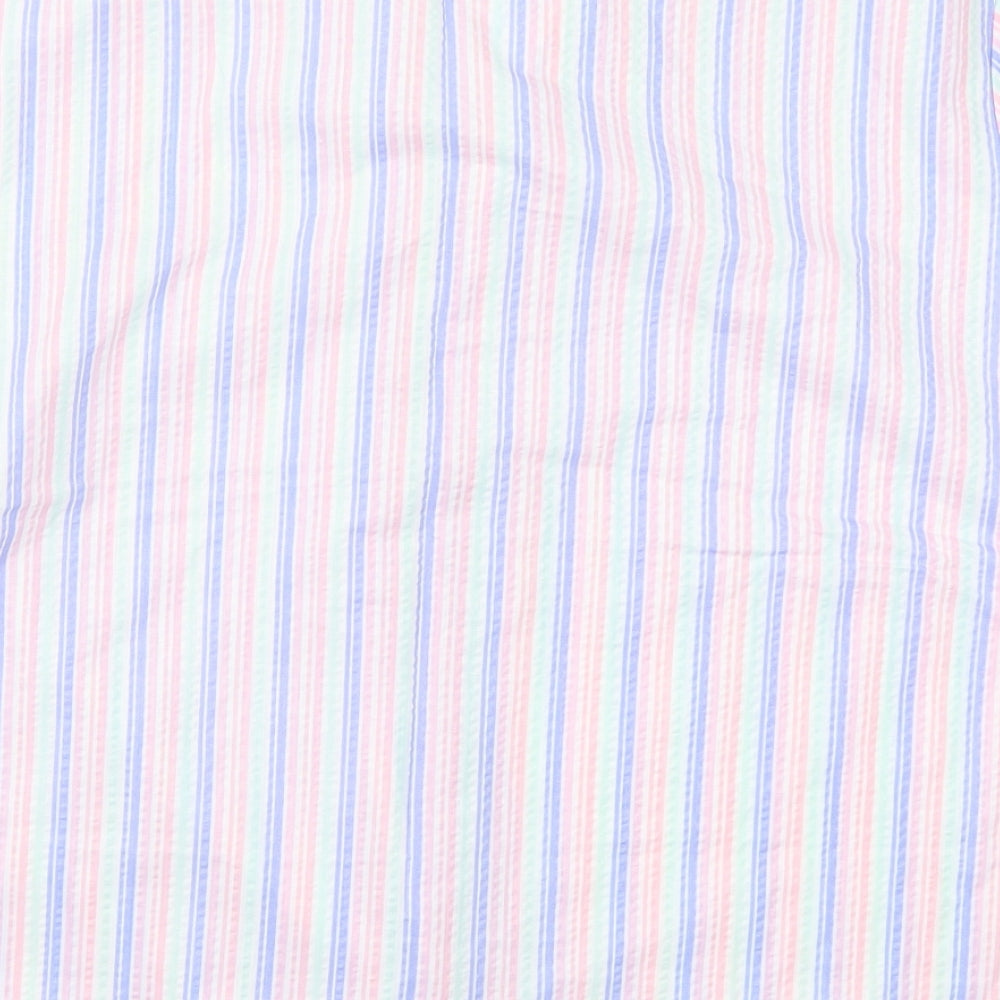 Preworn Womens Multicoloured Striped  Top Pyjama Top Size 18