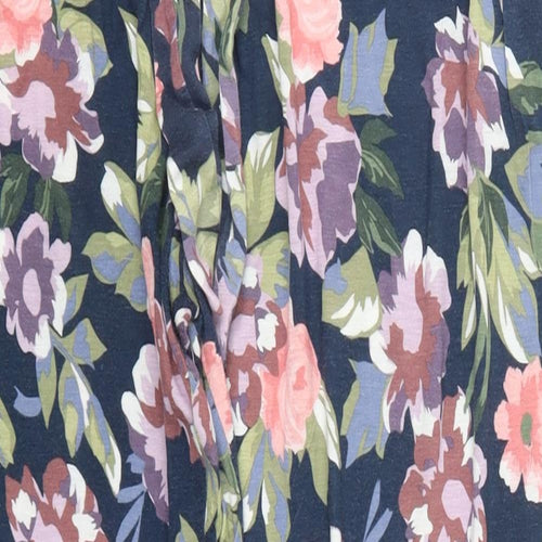 Preworn Womens Multicoloured Floral  Trousers  Size 38 in L27.5 in