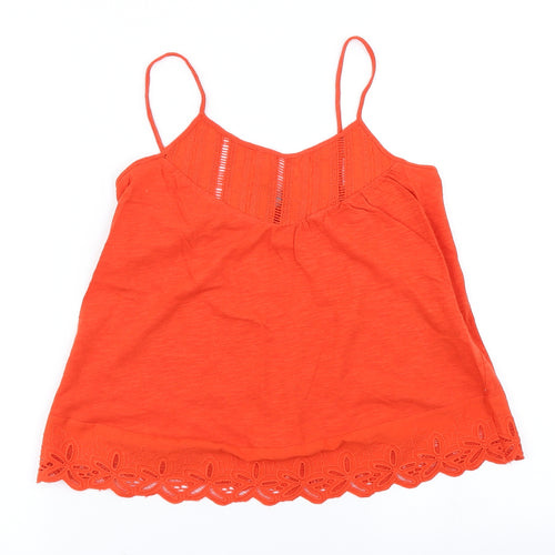 New Look Womens Orange   Camisole T-Shirt Size 6