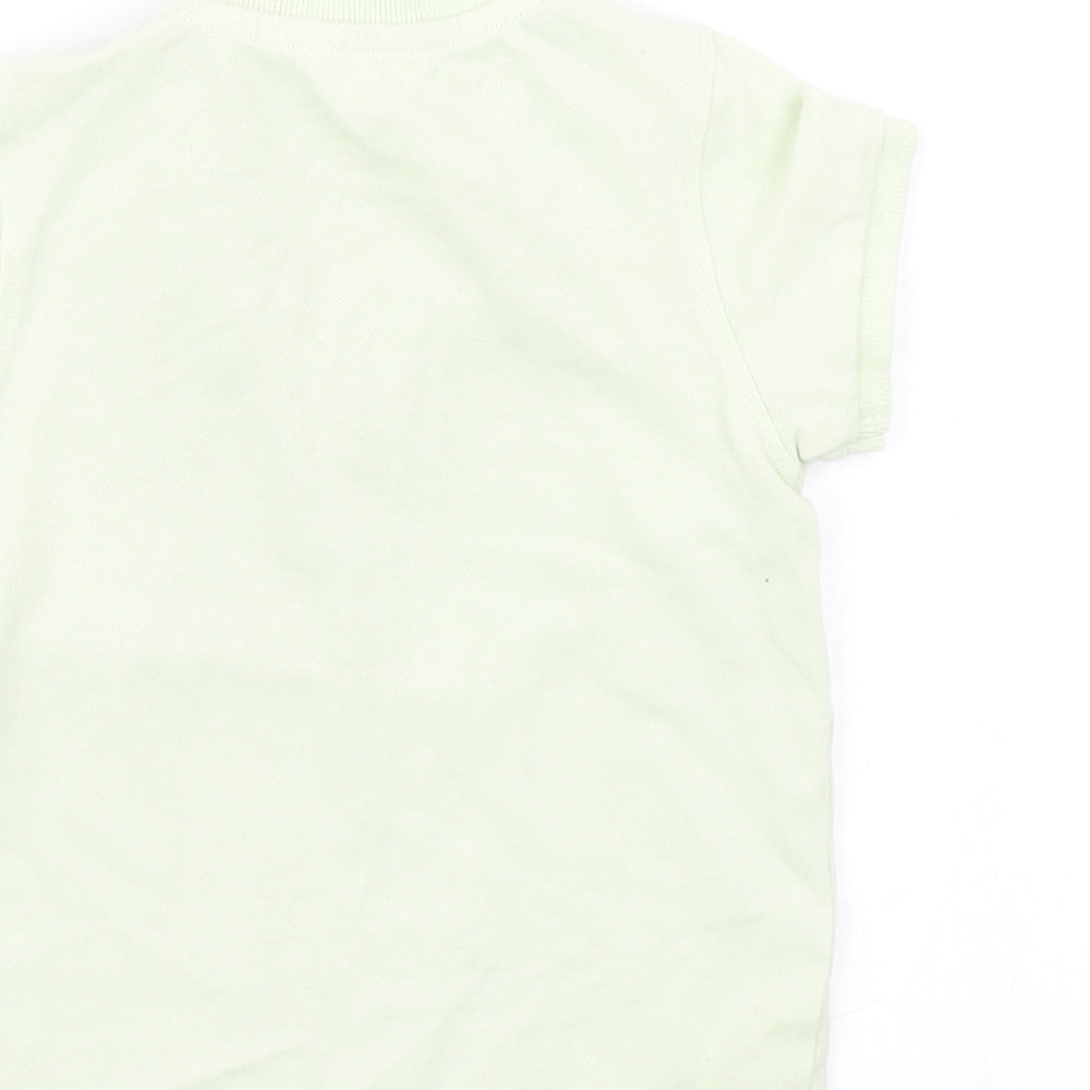 M&Co Boys Green   Basic Polo Size 18-24 Months