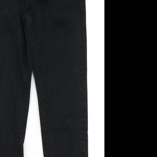 Easy Mens Black  Denim Straight Jeans Size 32 L28 in