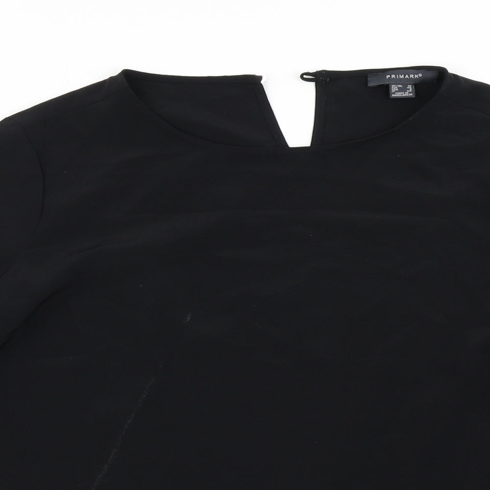 Primark Womens Black   Basic Blouse Size 12