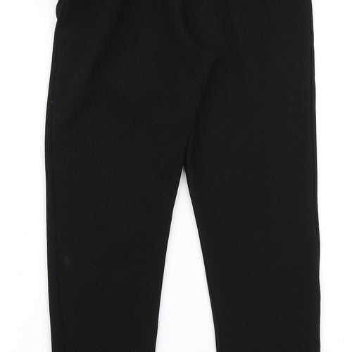 PRETTYLITTLETHING Womens Black   Dress Pants Trousers Size 6 L25 in - Papaerbag Waist